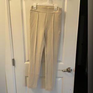 Elegant Cream Women's Pants